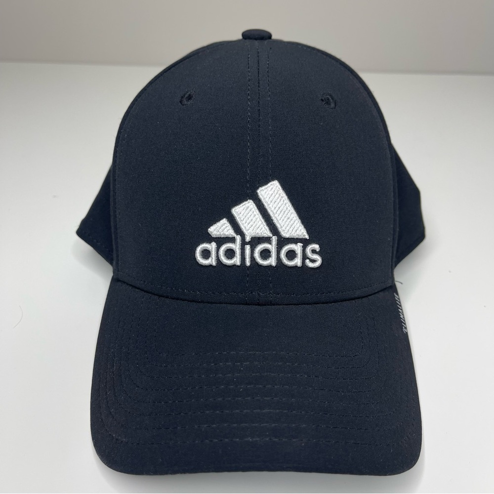 Adidas Climalite Flex Fit Baseball Hat Ball Cap (Black) Mens L/XL